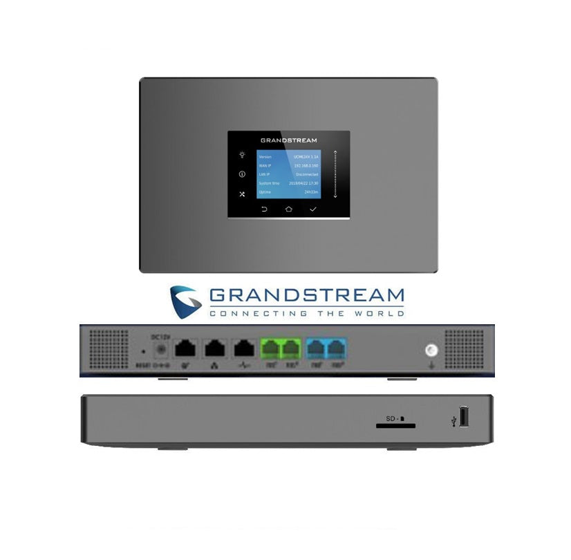 Grandstream UCM6302 IP PBX Supporting 2x FXO, 2x FXS Ports, 1000 Users,  H.264/H.263/ H.263+/H.265/VP8 Video Codec Grandstream UCM6302 IP PBX Supporting 2x FXO, 2x FXS Ports, 1000 Users,  H.264/H.263/ H.263+/H.265/VP8 Video Codec